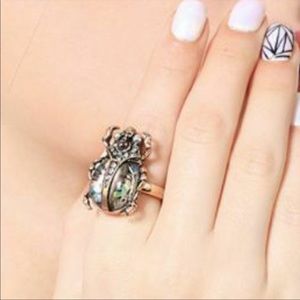Exotic Scarab Ring Sz 6.5 NWT-